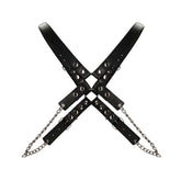 Men's Chain Harness - One Size - Black